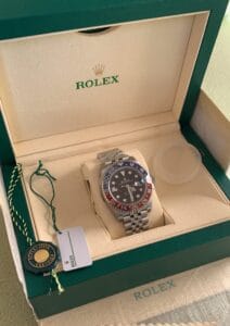 Réplicas super clon rolex GMT master pepsi 1:1