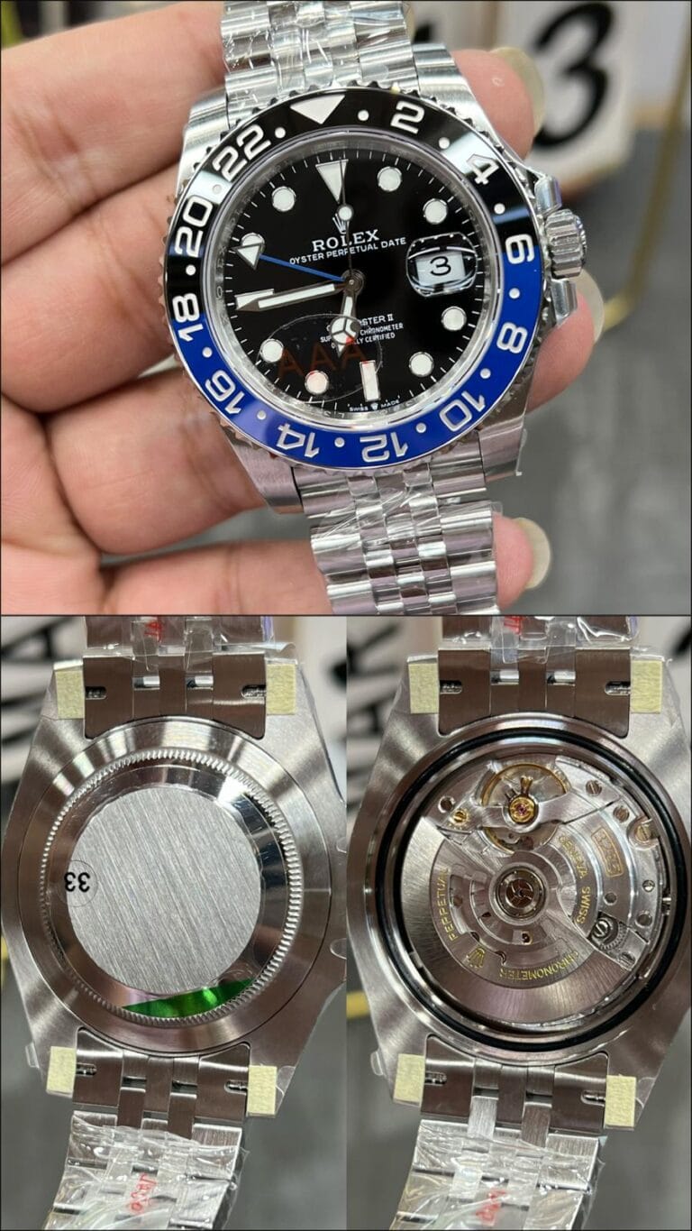 comparativa Rolex super clon 1:1 vs AAA