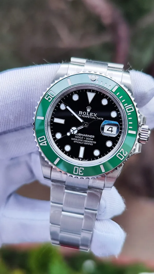 59855BC5-FFCC-4E6E-A19A-35196B0D7AAE Rolex Replica Submariner kermit 41mm