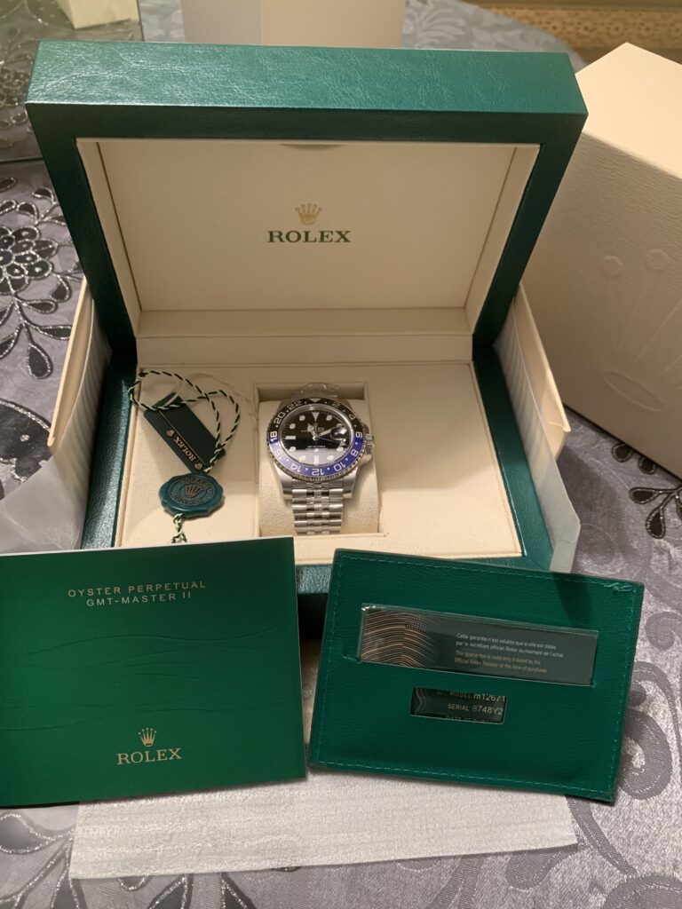 Rolex GMT master Batman super clon 1:1