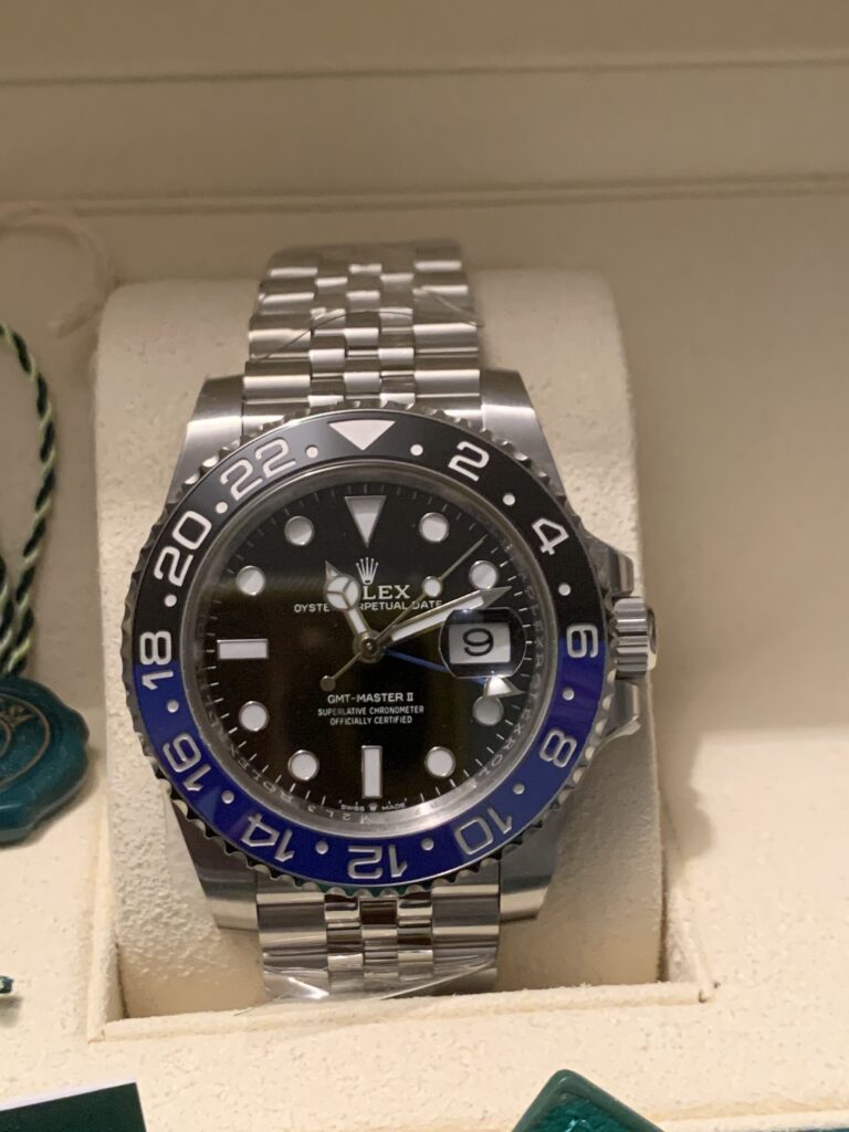 Rolex GMT master Batman replica clon 1:1