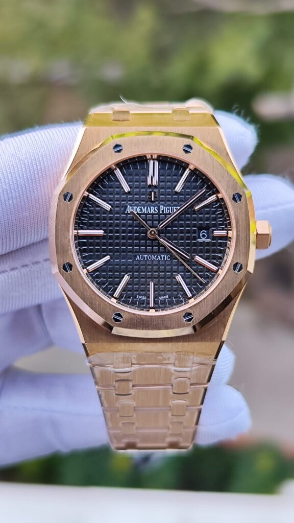 Replica AP royal oak 1:1 oro rosa