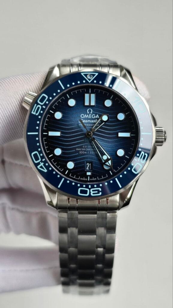 Omega sea master replica 1:1 summer blue