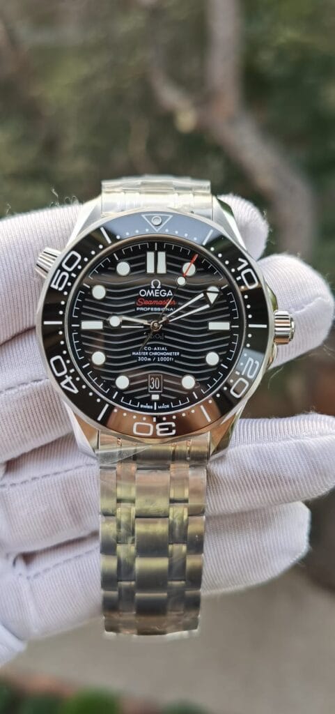 Replica omega sea master 1:1 negro