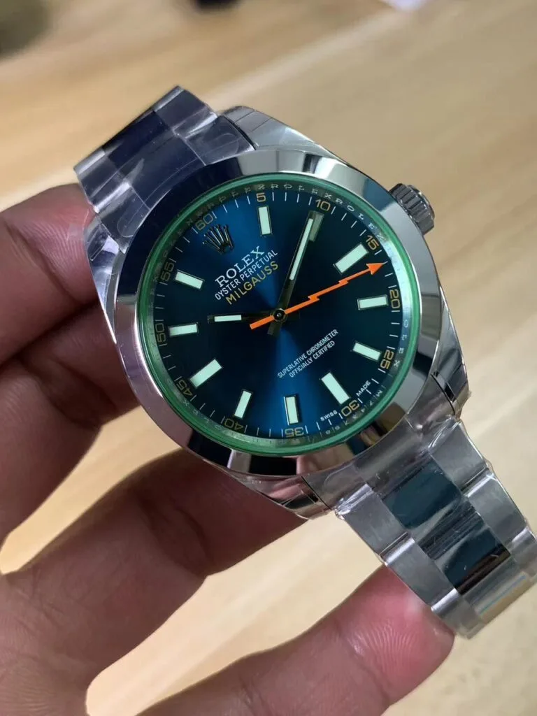 Milgauss z blue clone 1:1