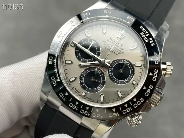 Rolex Daytona oysterflex gris - Imagen 3