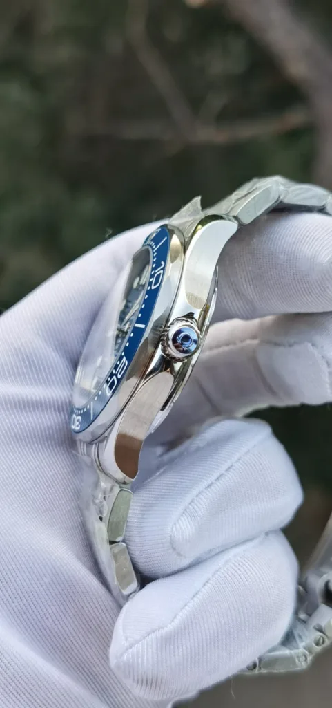 Omega seamaster azul super clon