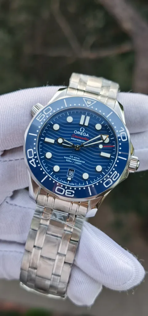 Omega seamaster azul super clon
