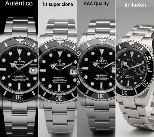 Comparativa Rolex super clon vs Rolex orignal