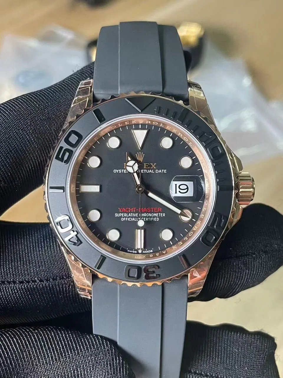 Rolex Yacht master 40 oysterflex
