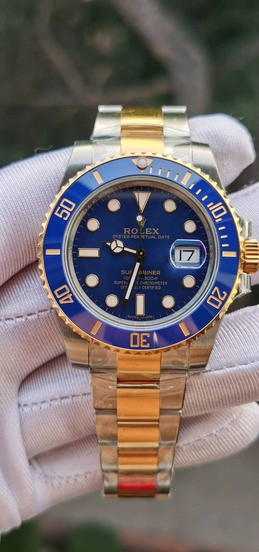 Rolex Submariner bluesy 40