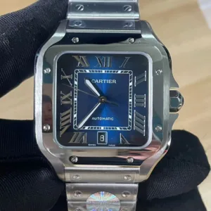 Cartier santos XL azul