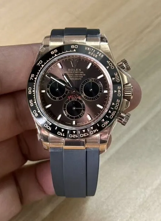 Rolex Daytona esfera chocolate replica super clon