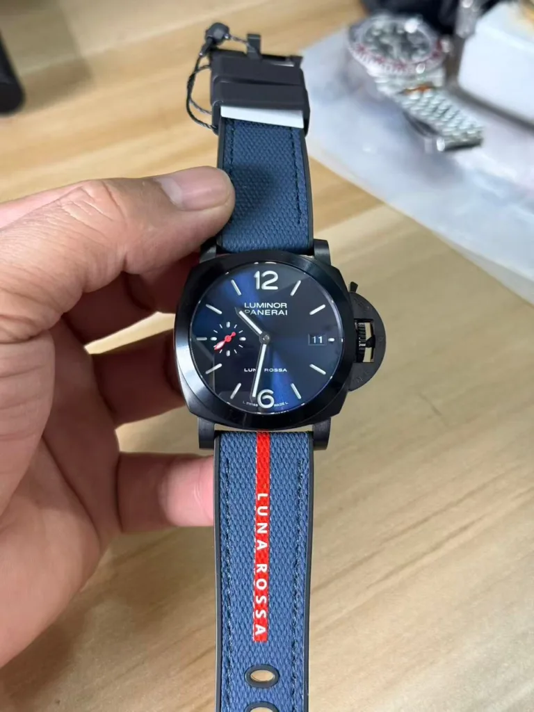 Réplica panerai luna rossa 40mm dlc