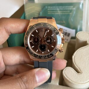 Rolex Daytona rose gold chocolate replica 1:1 Rolex Daytona rose gold chocolate replica 1:1
