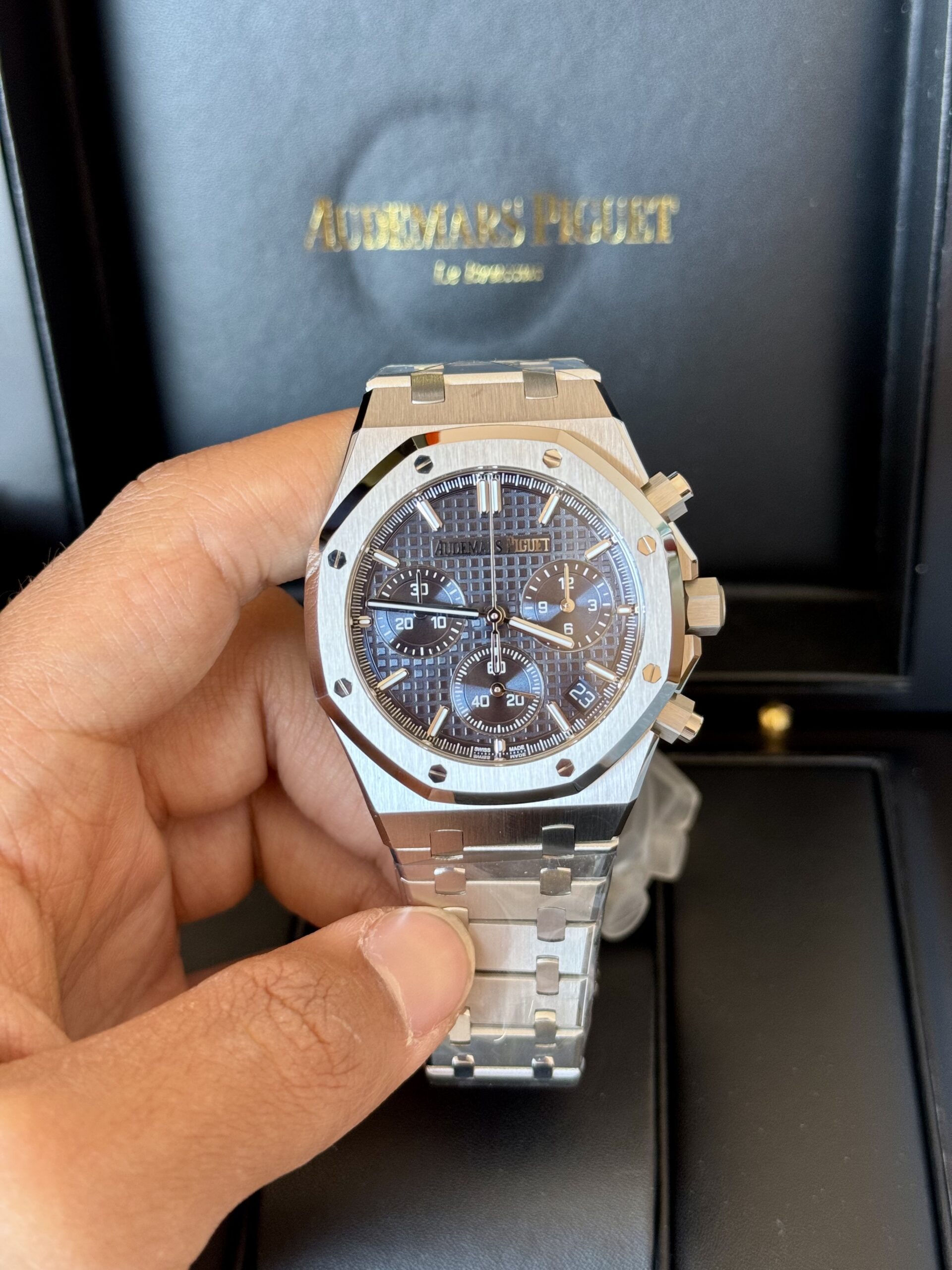 Audemars piguet royal oak Chronograph azul