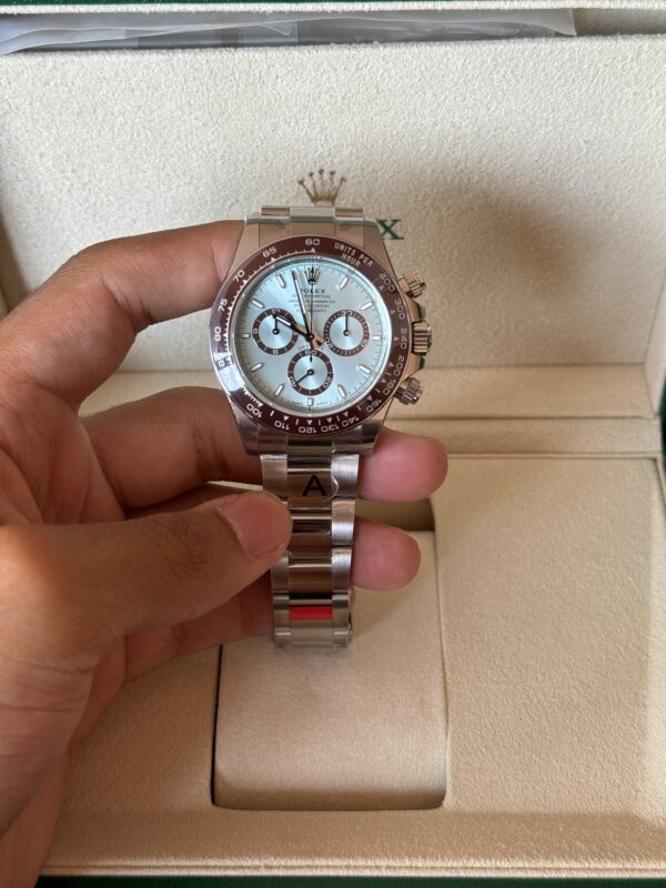 IMG_5908 Rolex Daytona platinum ice blue superclon 1:1