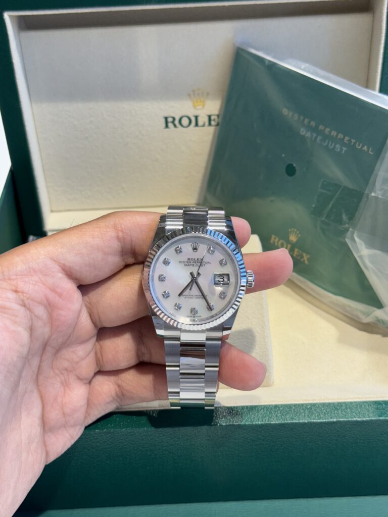 Datejust 36 mm Lady mother of pearl