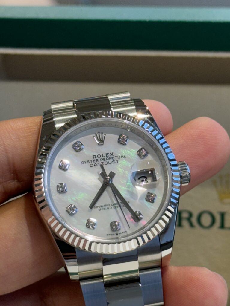 Rolex Datejust 36 mm Madre perla Super clon 1:1